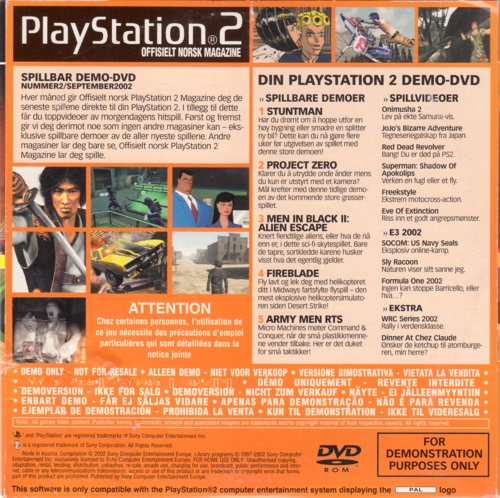 PlayStation 2 Offisielt Norsk Magazine Nummer 2 Image 2