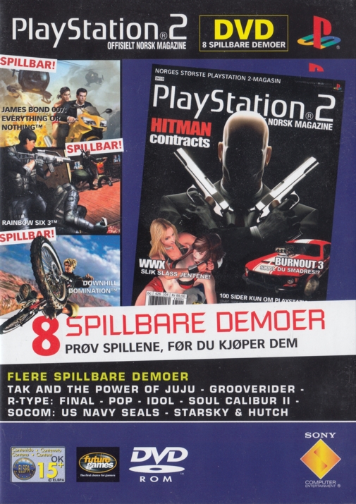 PlayStation 2 Offisielt Norsk Magazine Demo DVD 04 Image 1