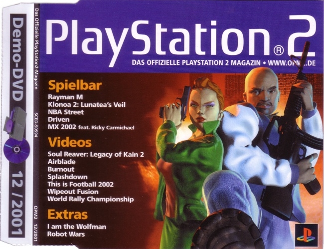 OPM2 Demo-DVD 12/2001 Image 1