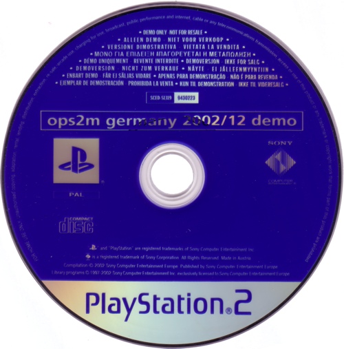 OPS2M Germany 2002/12 Demo Image 3