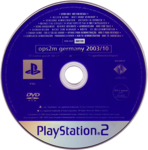 OPS2M Germany 2003/10 Image 3