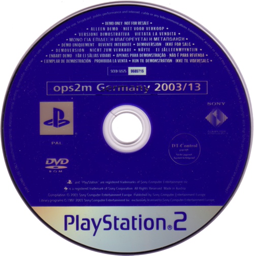 OPS2M Germany 2003/13 Image 3