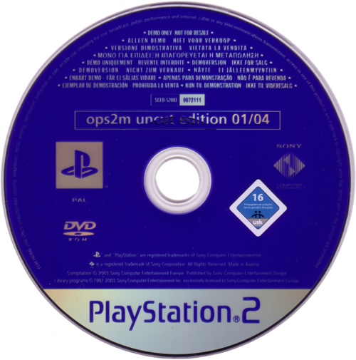 OPS2M Uncut Edition 01/04 Image 3