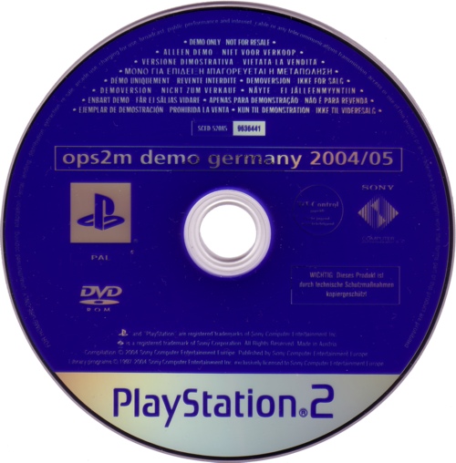 OPS2M Demo Germany 2004/05 Image 3