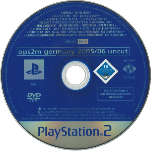 OPS2M Germany 2005/06 Uncut Image 1