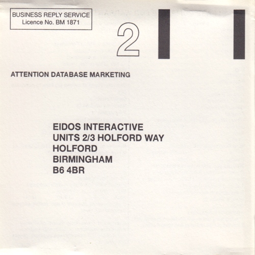 Survey card