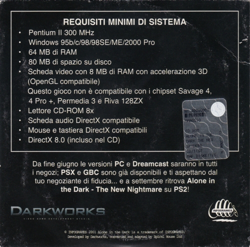 Back with SIAE sticker