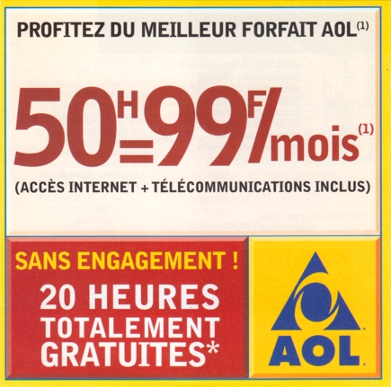 Front of disc 1 advertisement