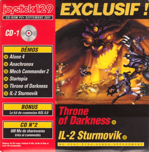 Front of disc 1 sleeve