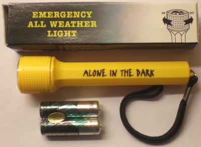 Flashlight and batteries