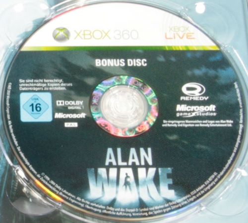 Bonus disc