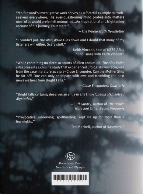 Back of book with slipcover