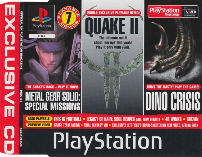 Front of insert