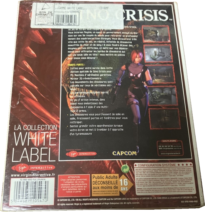 Back of sealed box with sticker