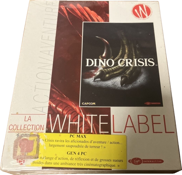 Front of sealed box with sticker