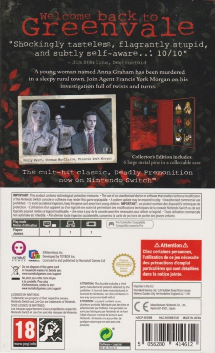 Back of box