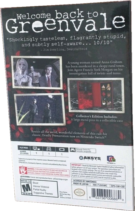 Back of box