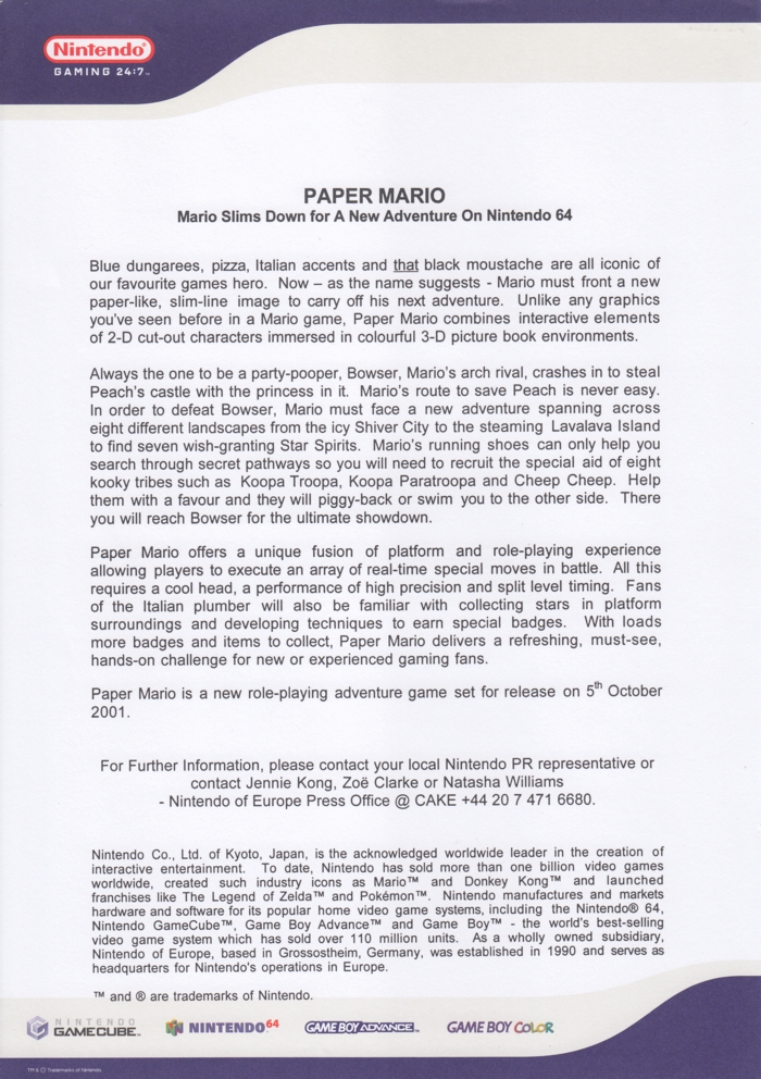 Gaming 24:7 press release 6