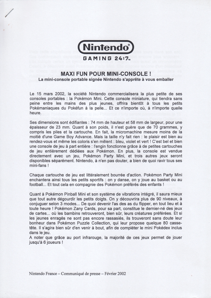 Press release 9, page 1/2