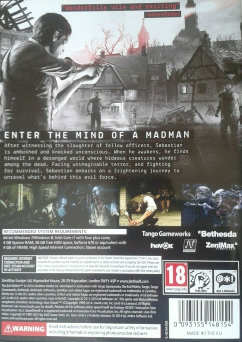 Back of case