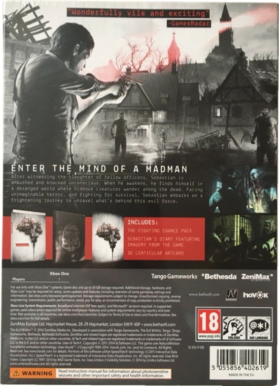 Back of box