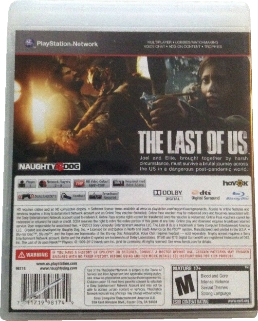 Back with slashed barcode