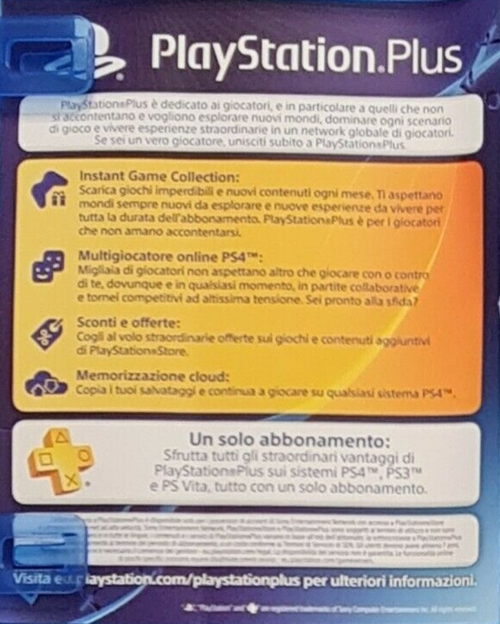Back of manual sheet