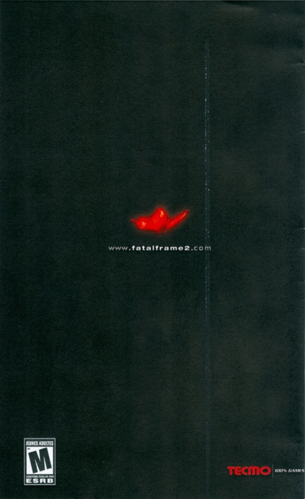 Back of French manual