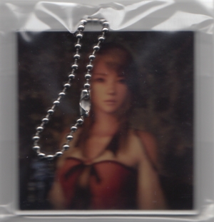 Front of keychain in pouch