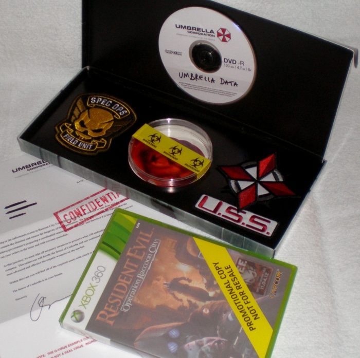 Open box with all contents