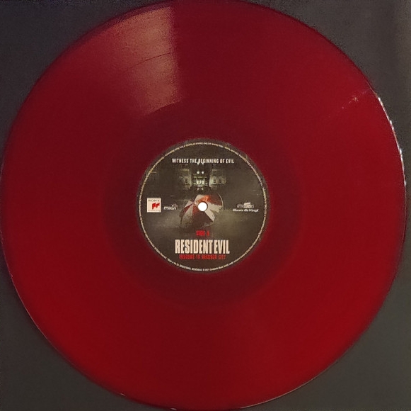 Record on black inner sleeve
