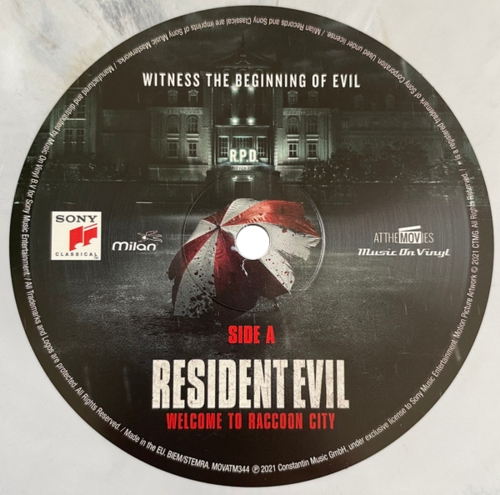 Side A label Side A label