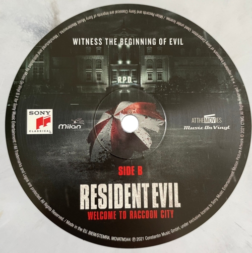 Side B label Side B label