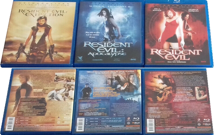 Front and back of films