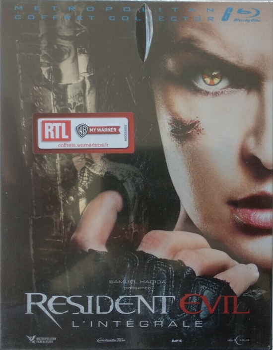 Front of box with sticker Front of box with sticker