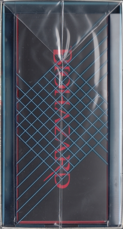 Left side of sealed outer box, showing some of the inner boxes