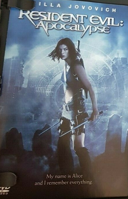 Front of Resident Evil: Apocalypse booklet