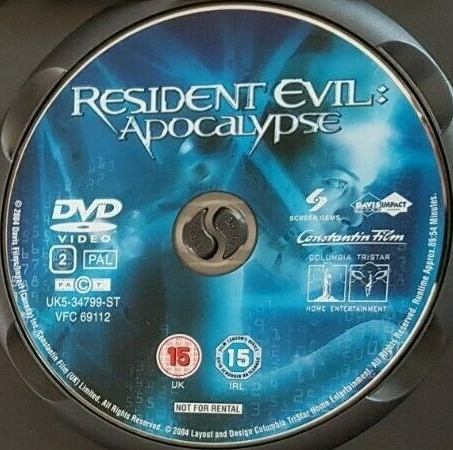 Resident Evil: Apocalypse disc