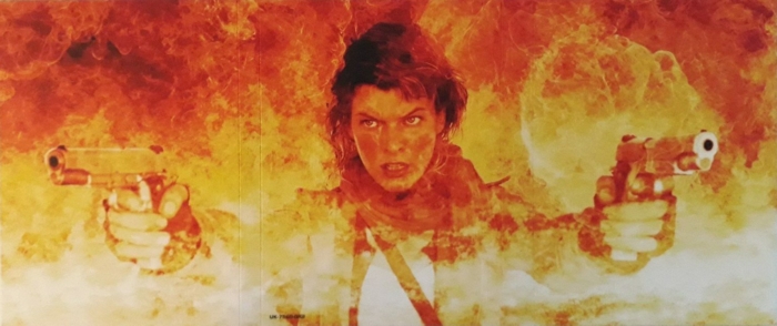 Outer side of DigiPak