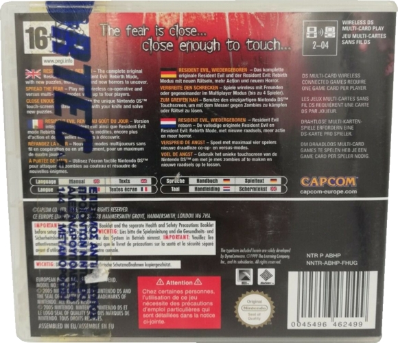 Sealed back
