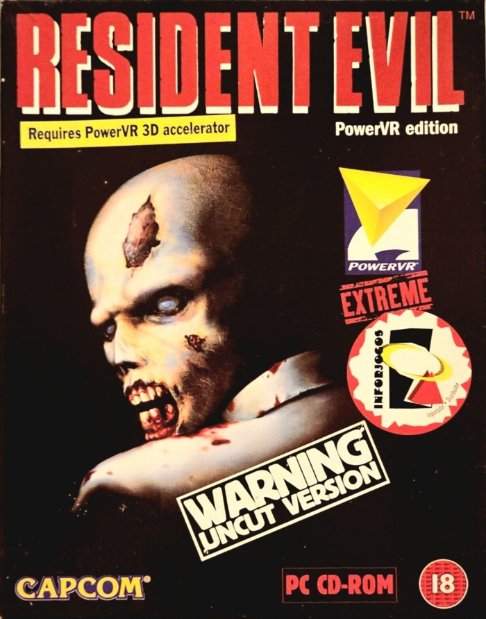 Front of box with stickers