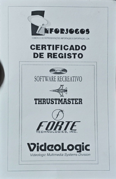 Front of registration card