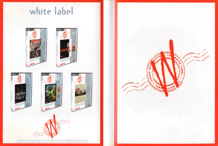 Reverse of cover inlay