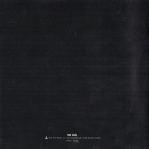 Back of manual