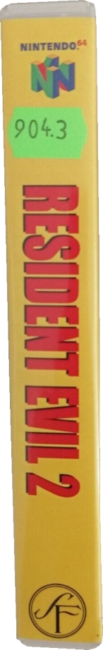 Spine with shop sticker