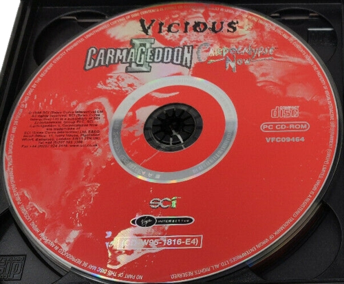 Carmageddon II: Carpocalypse Now disc