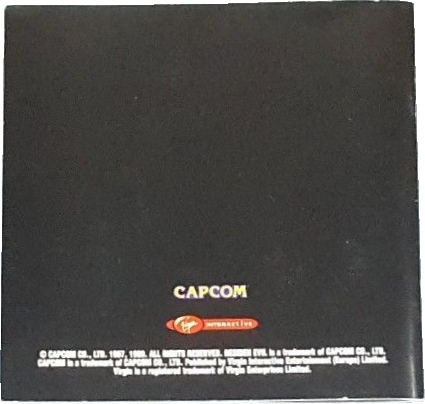 Back of manual