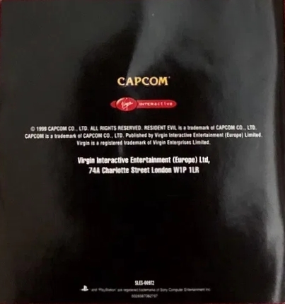 Back of manual