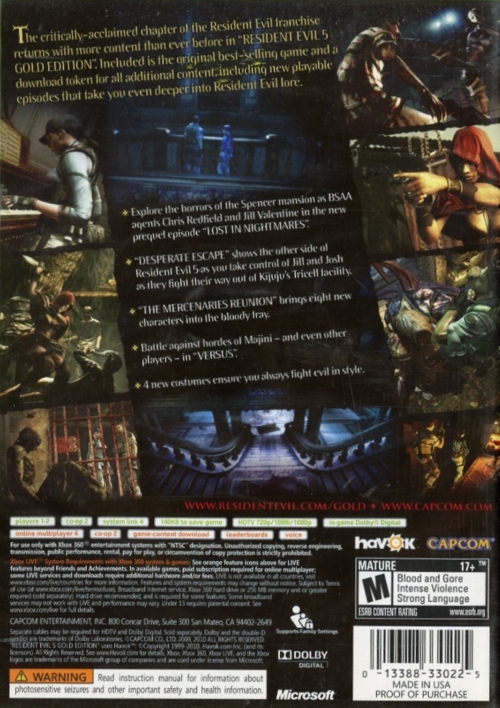 Back of case