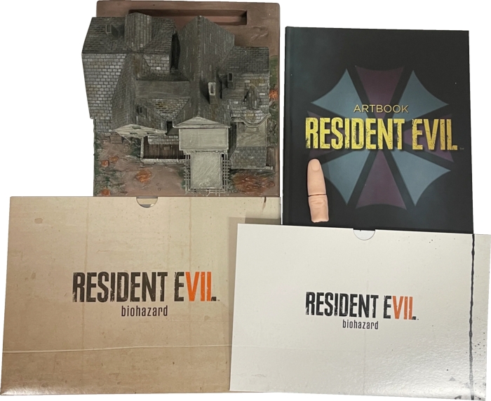 Mansion, art book, lithographs sleeve, and replacement covers sleeve